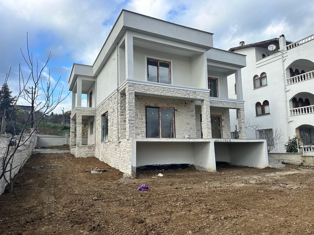 MefSteel hafif çelik villa projesi - tamamlanan saha karesi
