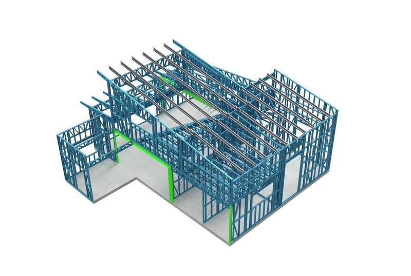 MefSteel hafif çelik ev ruhsat projesi
