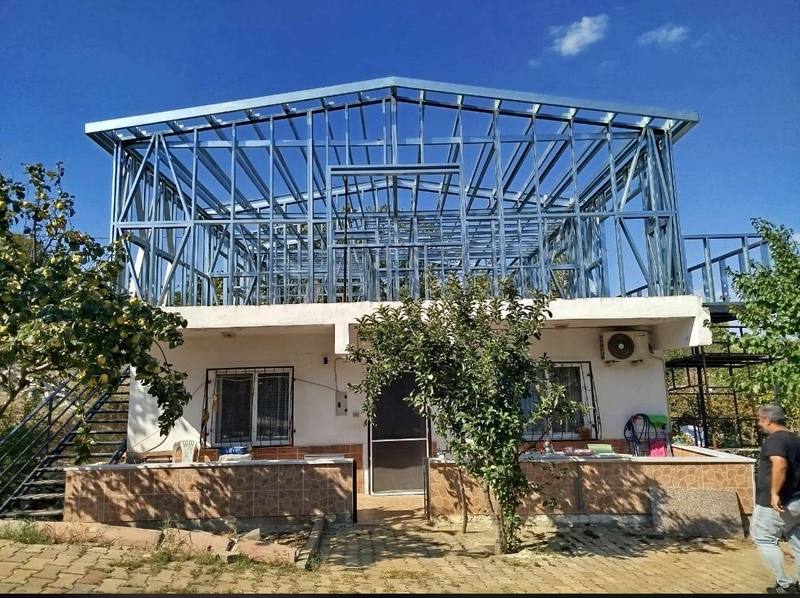 MefSteel hafif çelik ev modelleri gerçek proje